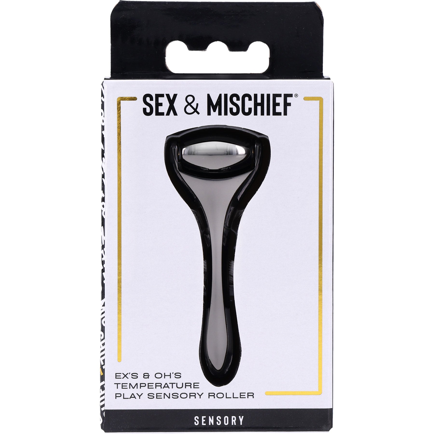 Sex & Mischief Ex's & Oh's Temperature Play Sensory Roller By Sportsheets