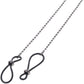 Sex & Mischief Ex's & Oh's Body Jewelry With Nipple Ties By Sportsheets
