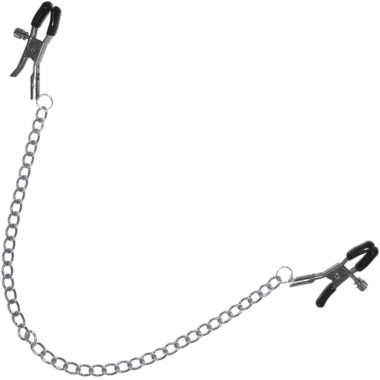 Sex & Mischief Chained Nipple Clamps by Sportsheets