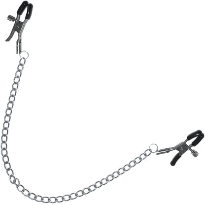 Sex & Mischief Chained Nipple Clamps by Sportsheets