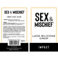 Sex & Mischief Lace Silicone Crop