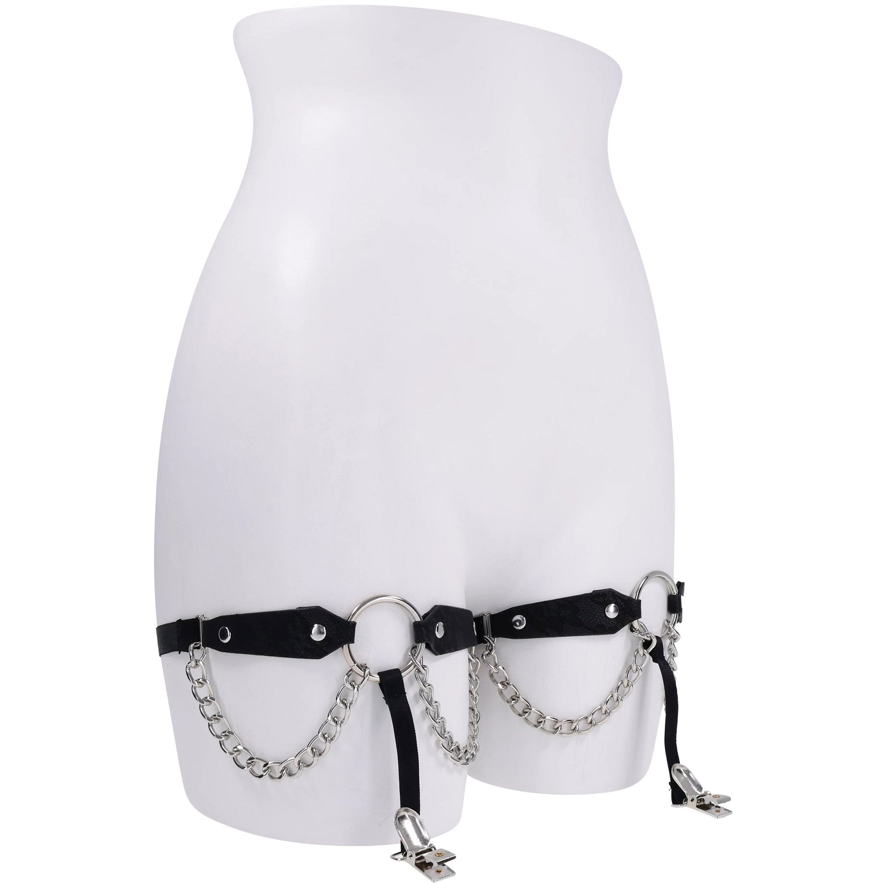 Sex & Mischief Chain Lace Garters By Sportsheets