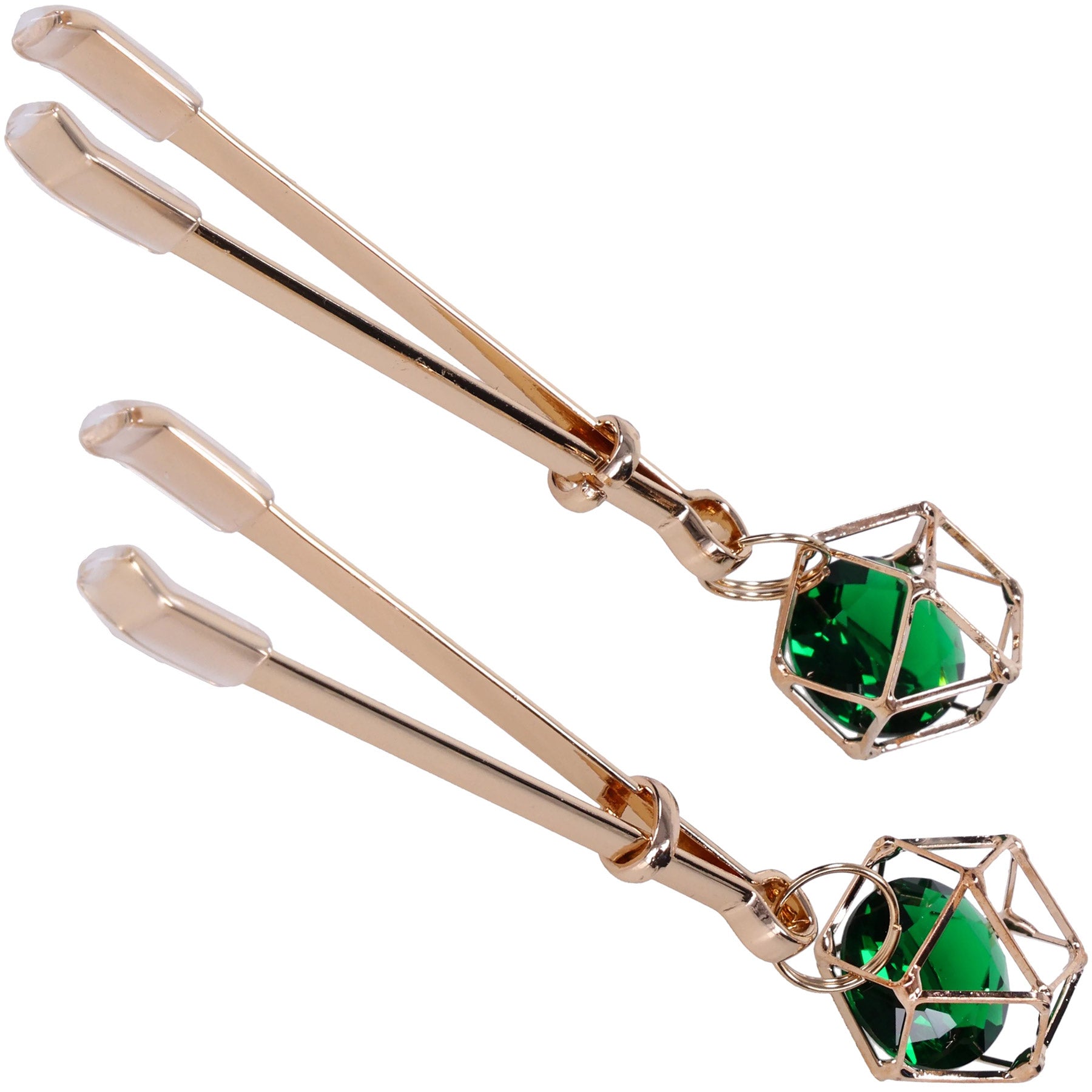 Sex & Mischief Indica Crystal Nipple Clips By Sportsheets