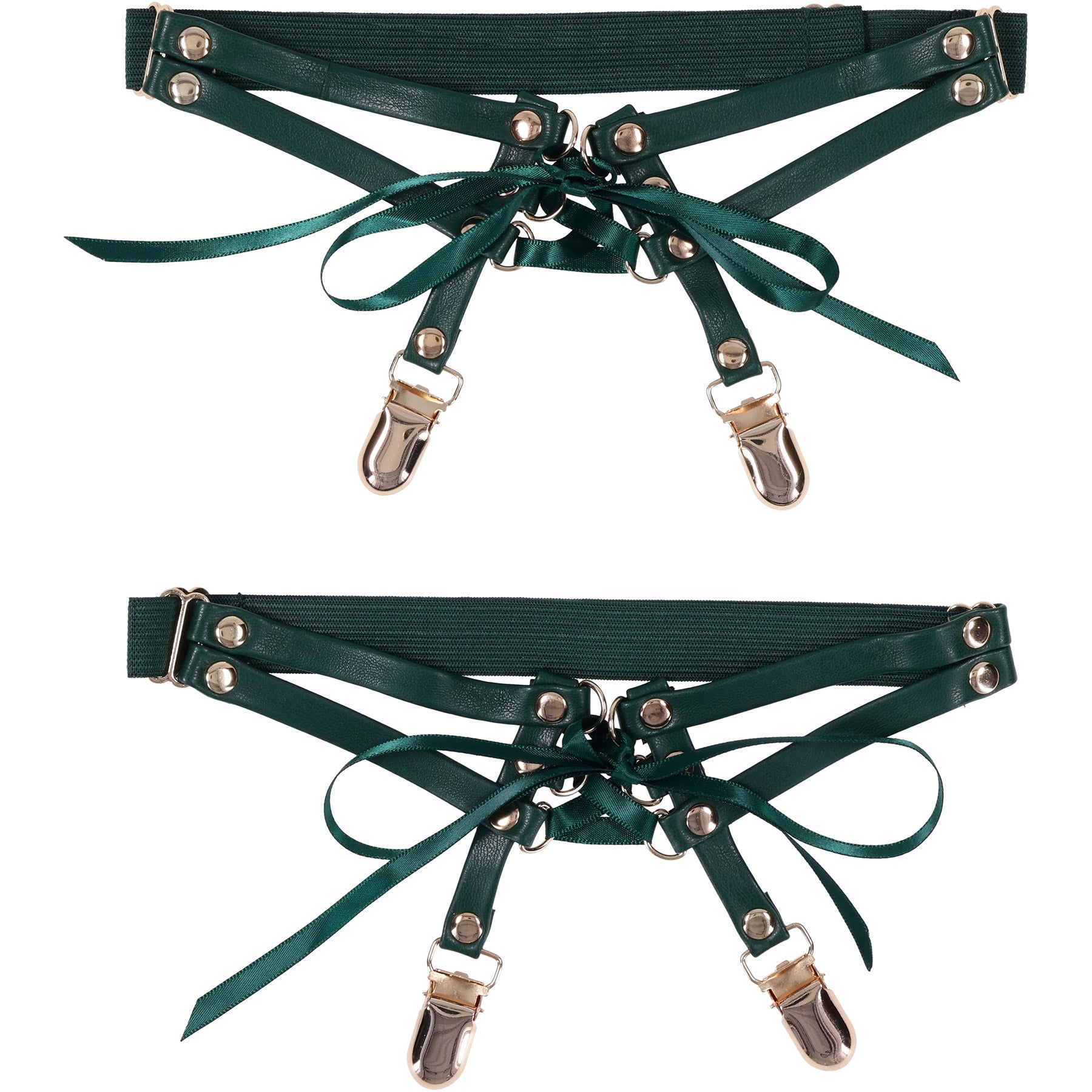 Sex & Mischief Indica Laced Up Garter By Sportsheets