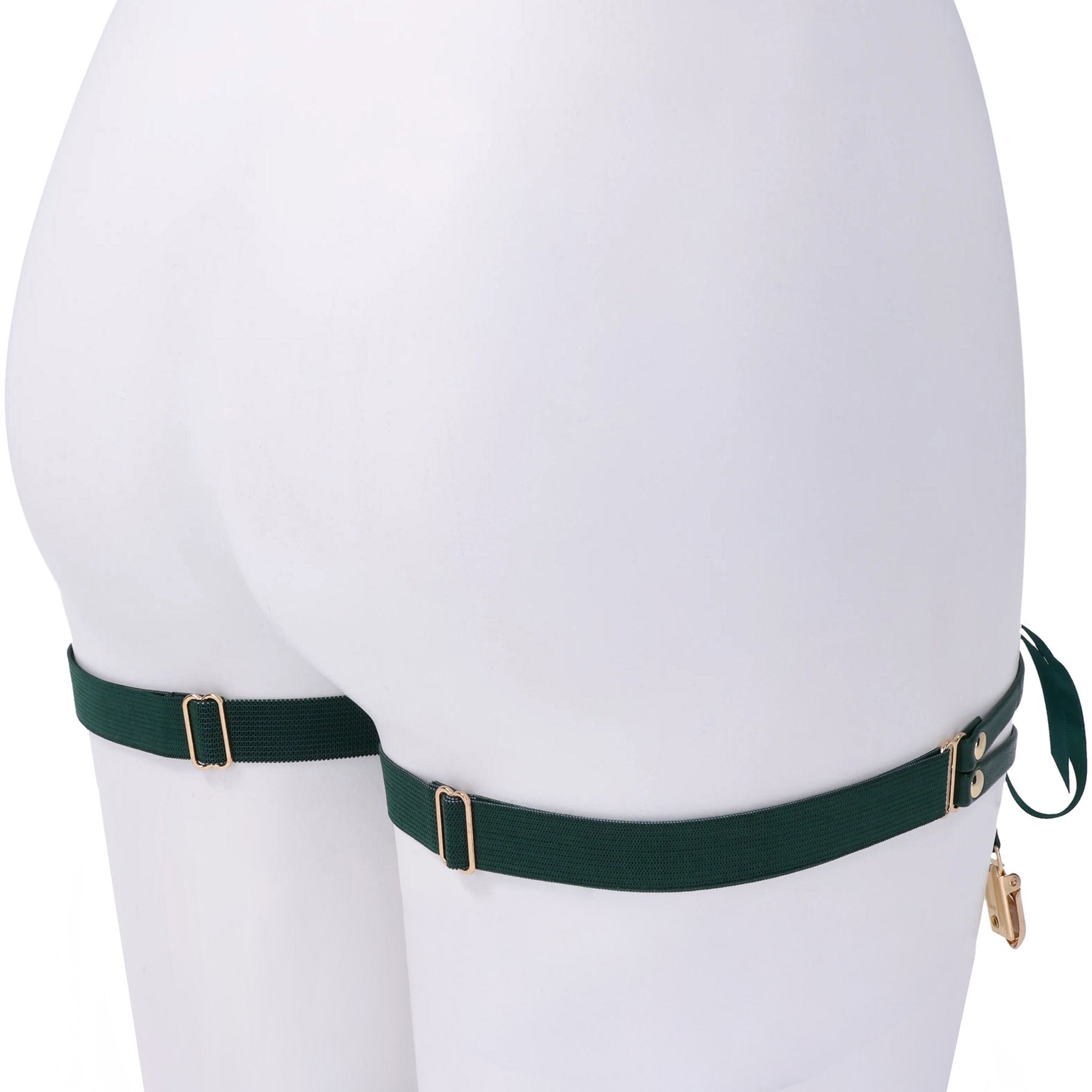 Sex & Mischief Indica Laced Up Garter By Sportsheets