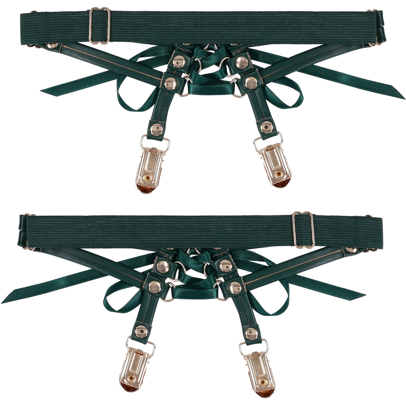 Sex & Mischief Indica Laced Up Garter By Sportsheets