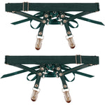Sex & Mischief Indica Laced Up Garter By Sportsheets