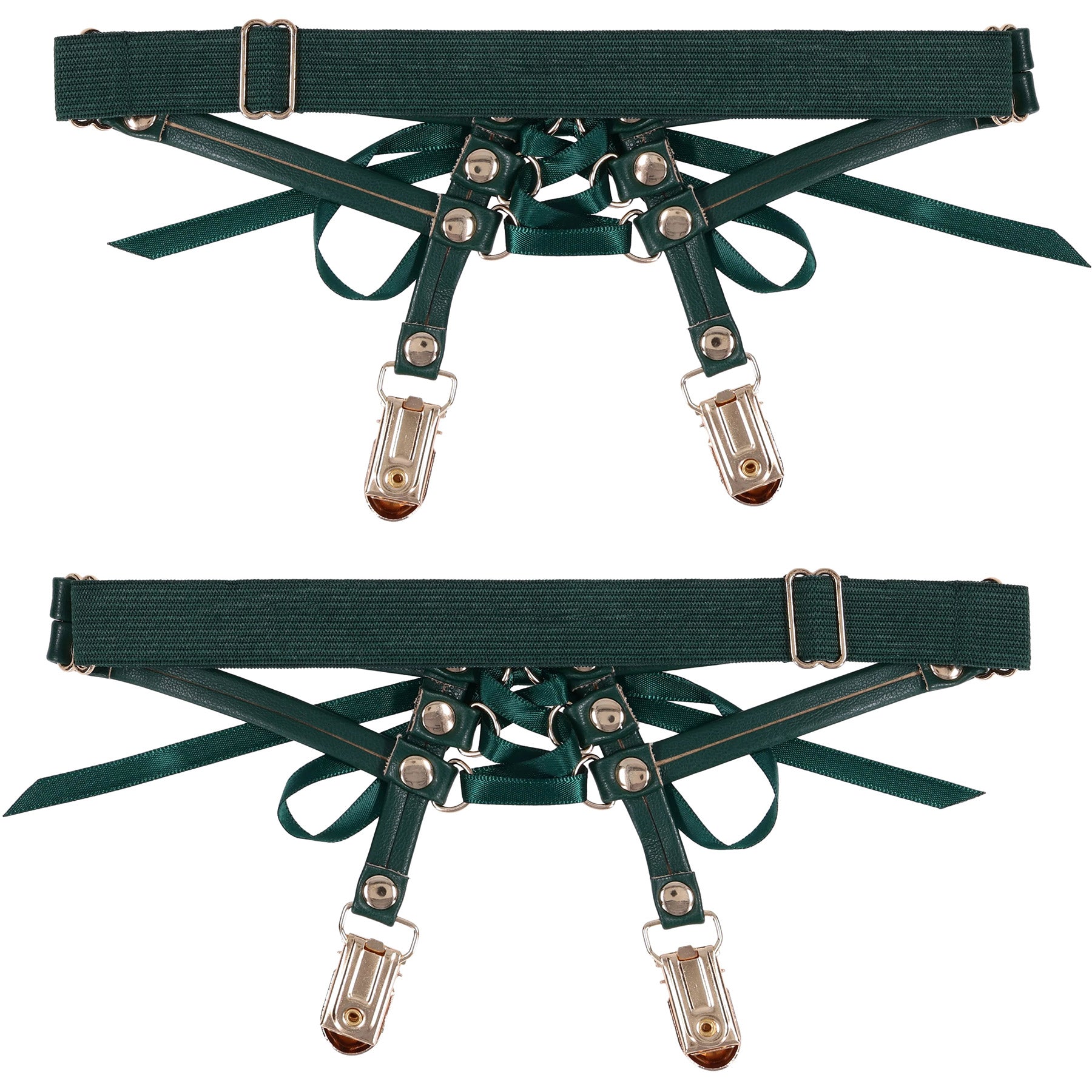 Sex & Mischief Indica Laced Up Garter By Sportsheets