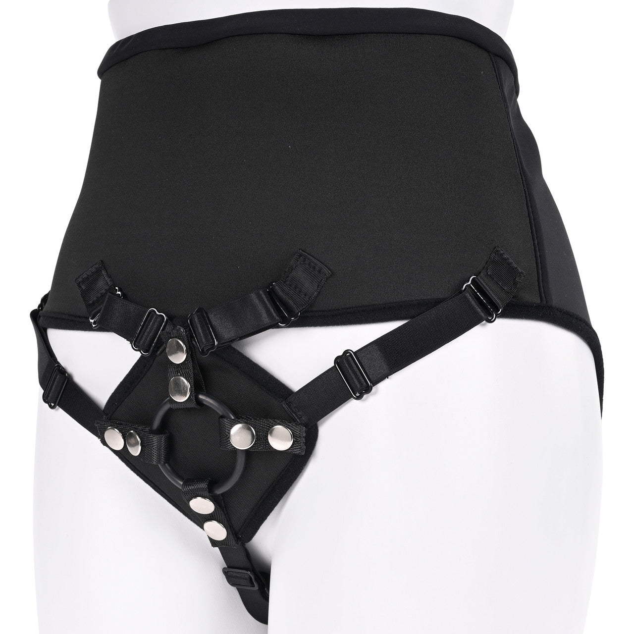 High Waisted Corset Strap-On Harness By Sportsheets