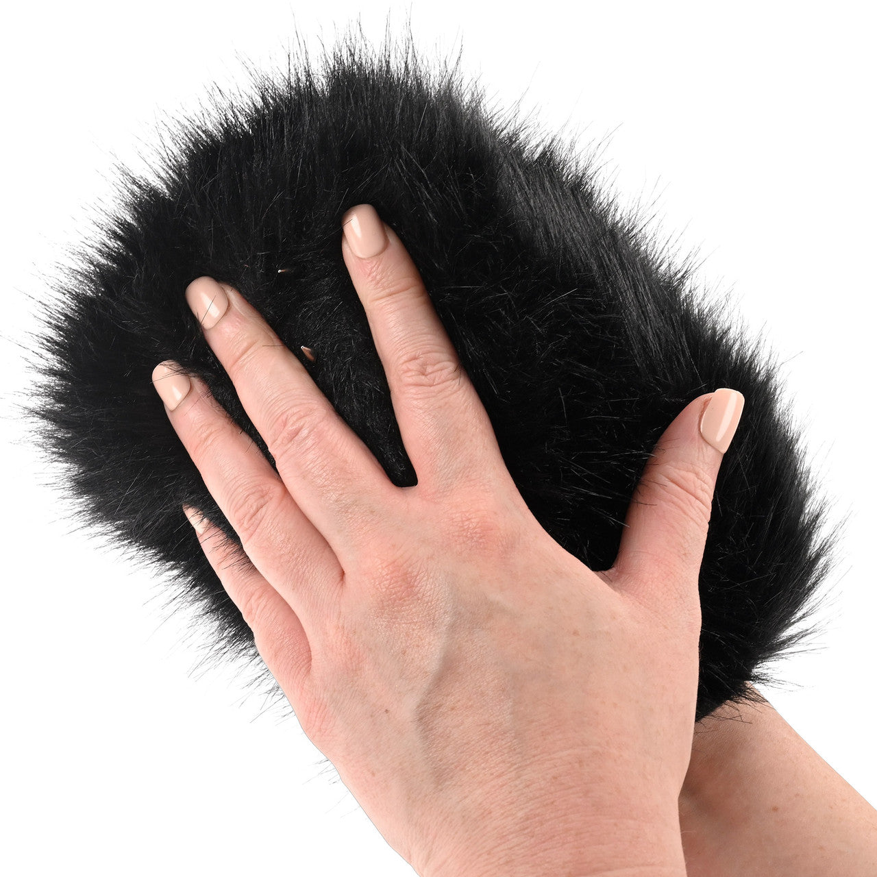 Spiked Sensory Mitt By Sportsheets - Black