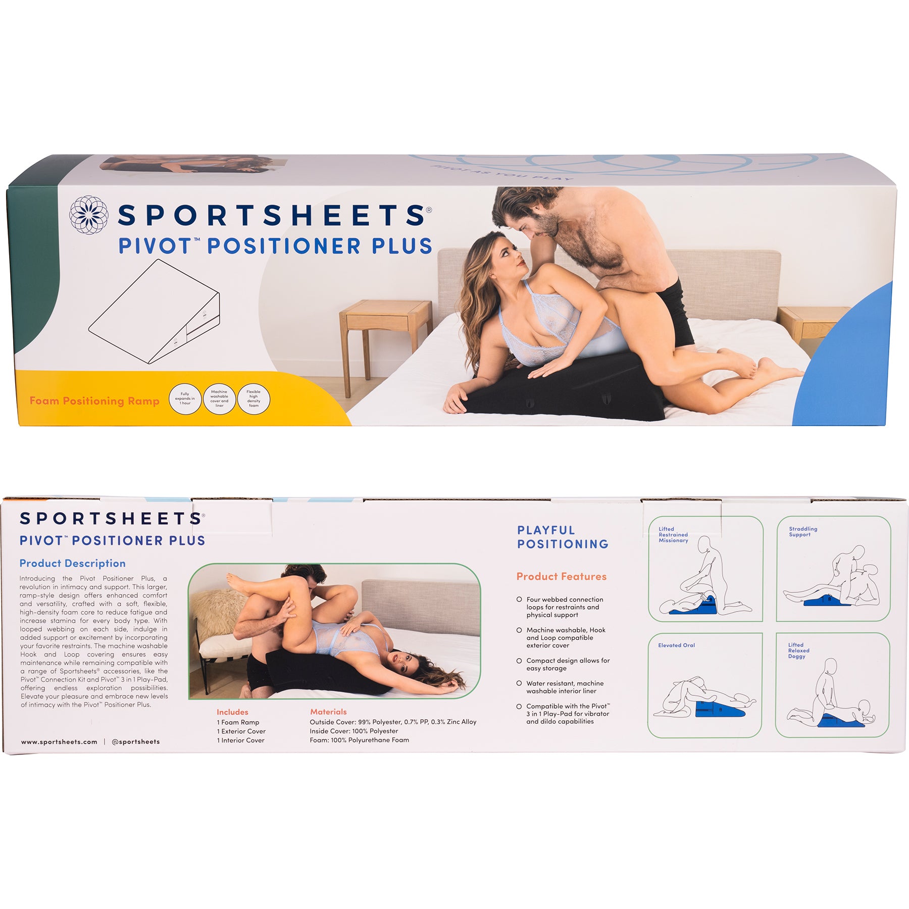 Pivot Positioner Plus Sex Pillow By Sportsheets