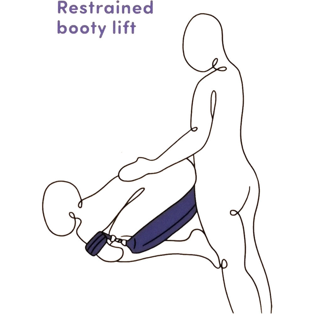 Pivot Positioning Bar With Cuffs By Sportsheets