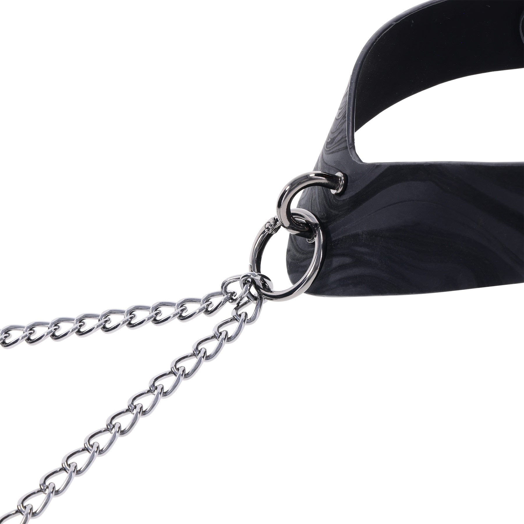 Velvet Noir Collar With Removable Nipple Clamps By Sportsheets