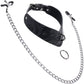 Velvet Noir Collar With Removable Nipple Clamps By Sportsheets