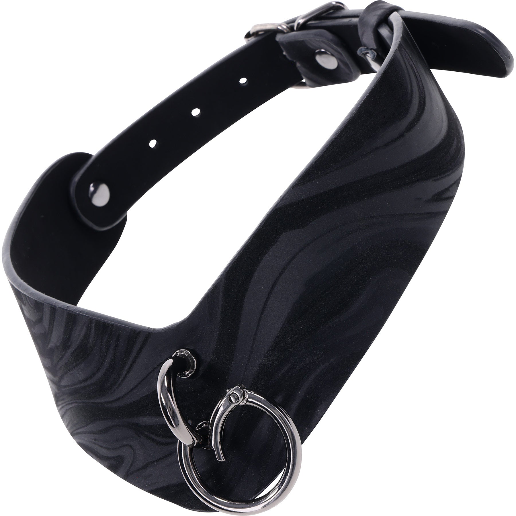 Velvet Noir Collar With Removable Nipple Clamps By Sportsheets
