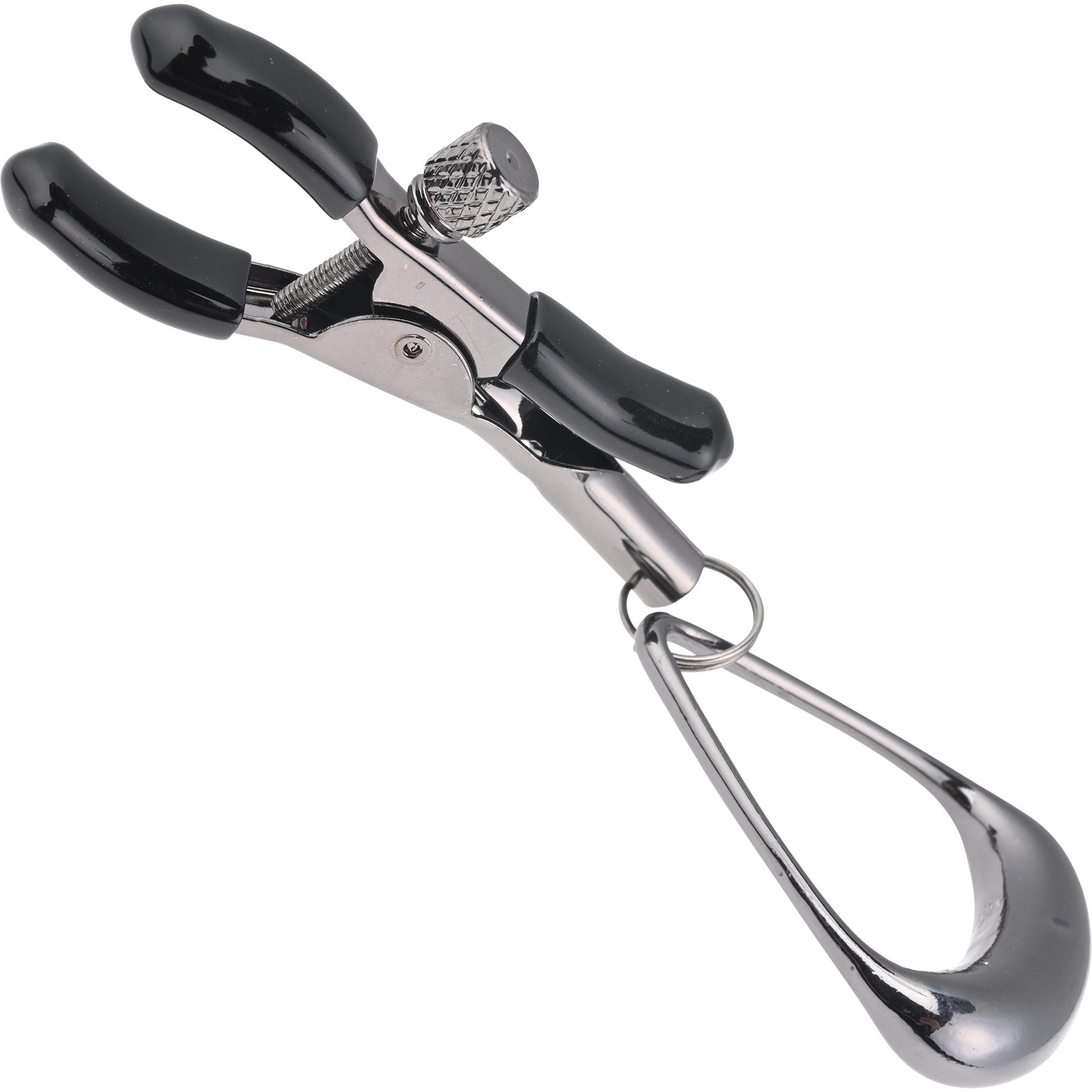 Velvet Noir Tuggable Nipple Clamps By Sportsheets