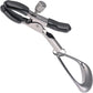 Velvet Noir Tuggable Nipple Clamps By Sportsheets