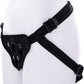 Velvet Noir Faux Leather Strap On Harness By Sportsheets