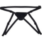 Velvet Noir Faux Leather Strap On Harness By Sportsheets