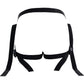 Velvet Noir Faux Leather Strap On Harness By Sportsheets