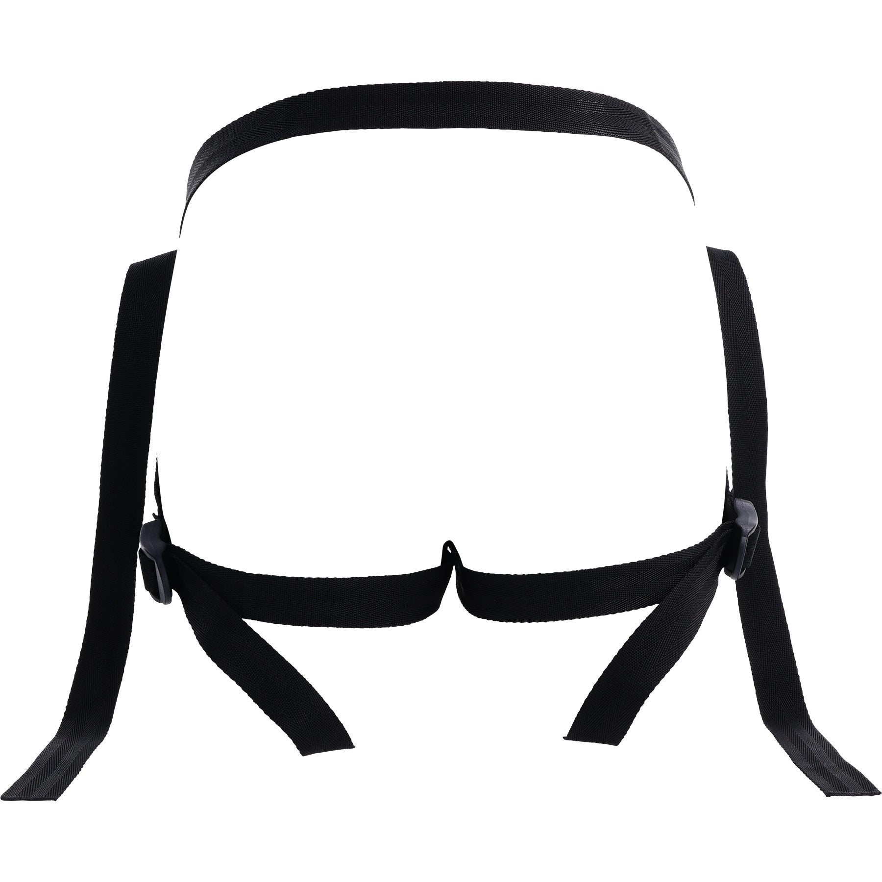 Velvet Noir Faux Leather Strap On Harness By Sportsheets