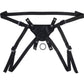 Velvet Noir Faux Leather Strap On Harness By Sportsheets