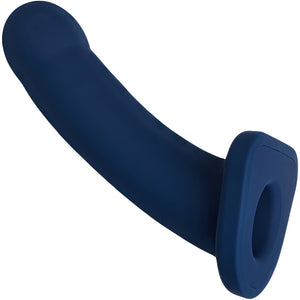 Nexus Collection Banx 8" Silicone Sheath Hollow Dildo By Sportsheets - Navy