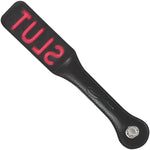 Leather Slut Impression Paddle by Sportsheets