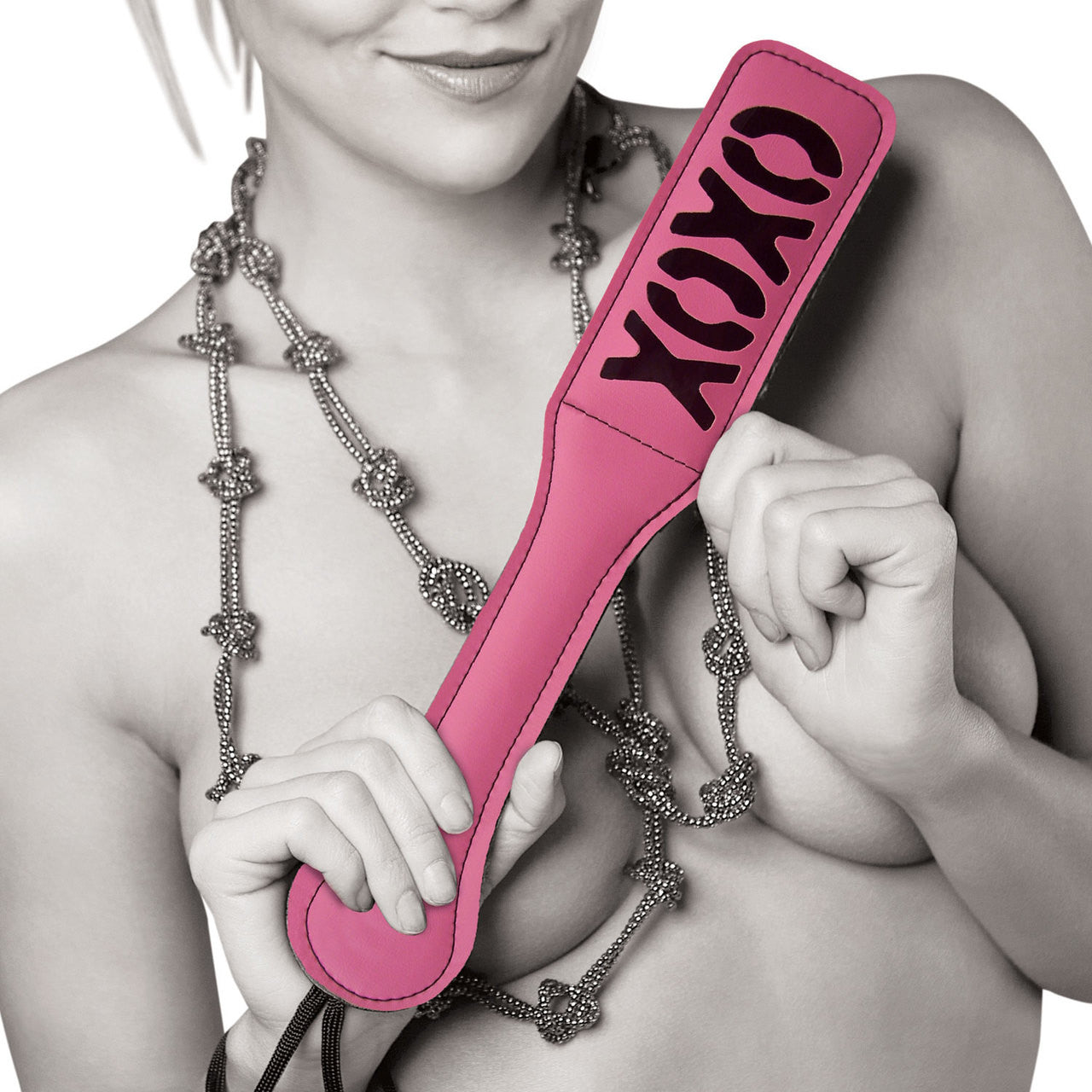 Sex & Mischief XOXO Paddle by Sportsheets - Pink Sex & Mischief XOXO Paddle by Sportsheets - Pink