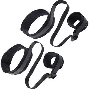 Sex & Mischief Brat Thigh & Wrist Cuffs By Sportsheets