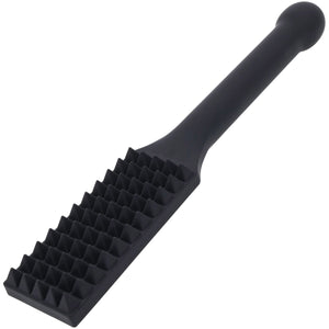 Edge® Spiked Silicone Paddle With Insertable Handle By Sportsheets