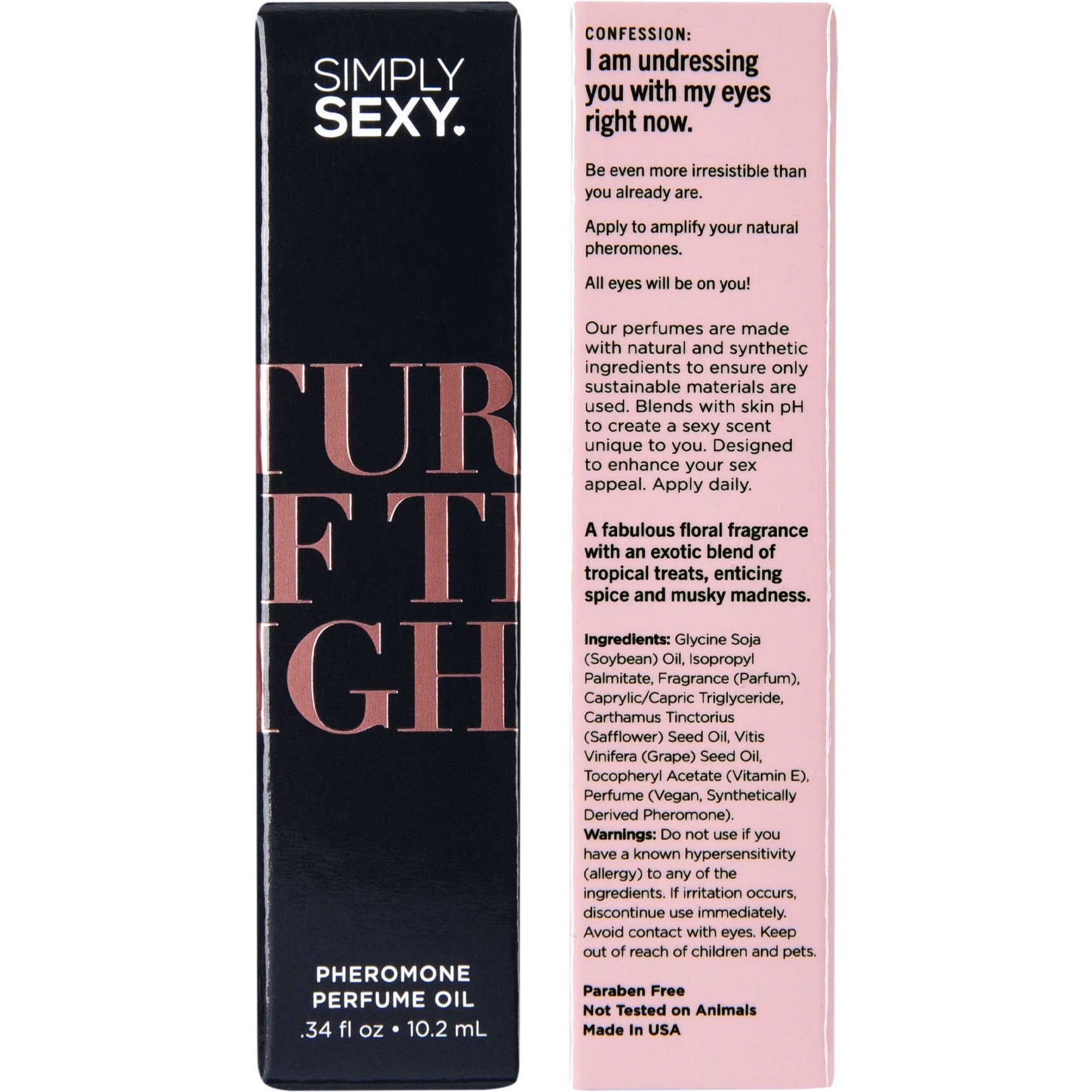 Simply Sexy Pheromone Perfume Oil Roll-On by Classic Brands