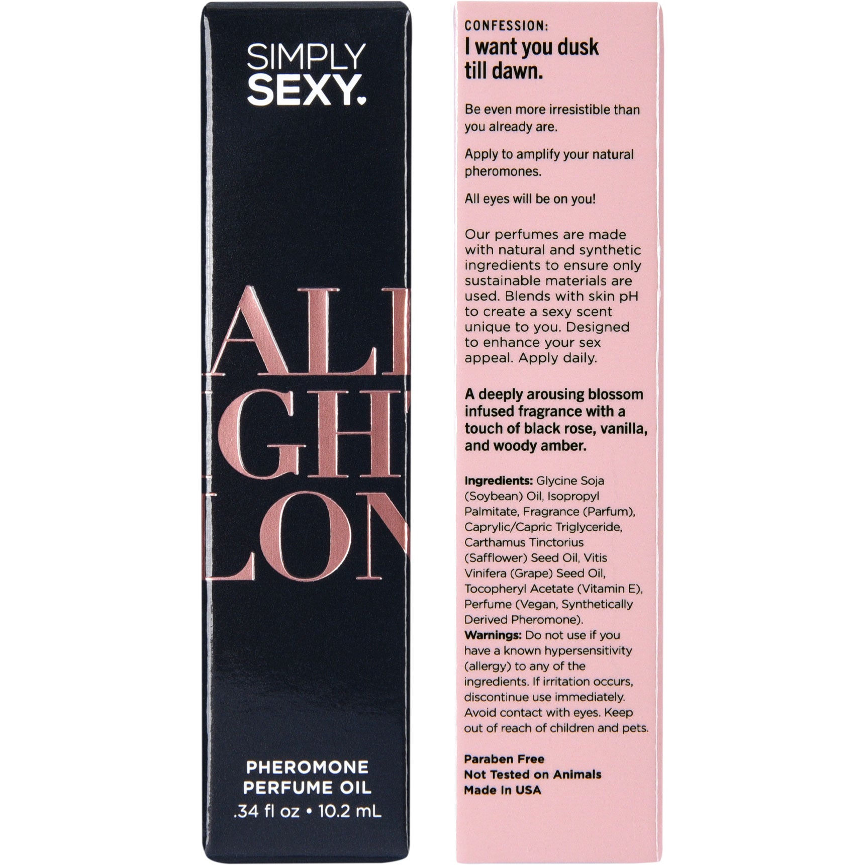 Simply Sexy Pheromone Perfume Oil Roll-On by Classic Brands