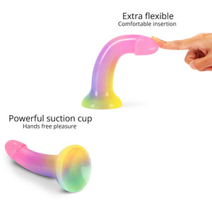 Dildolls Silicone Dildo With Suction Cup Base By Love To Love - Stargazer