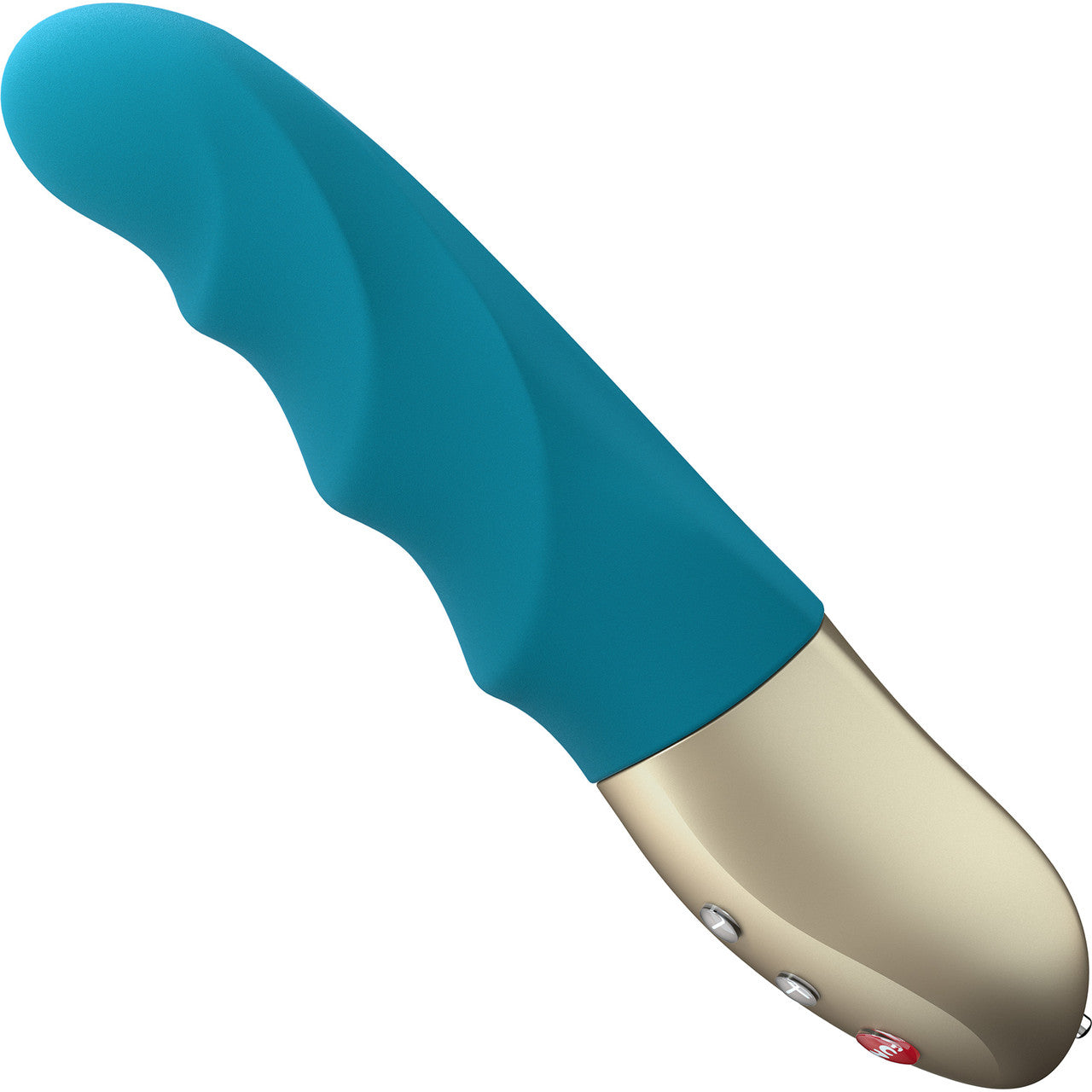 Fun Factory Stronic Petite Mini Pulsator Thrusting Dildo - Deep Sea Blue