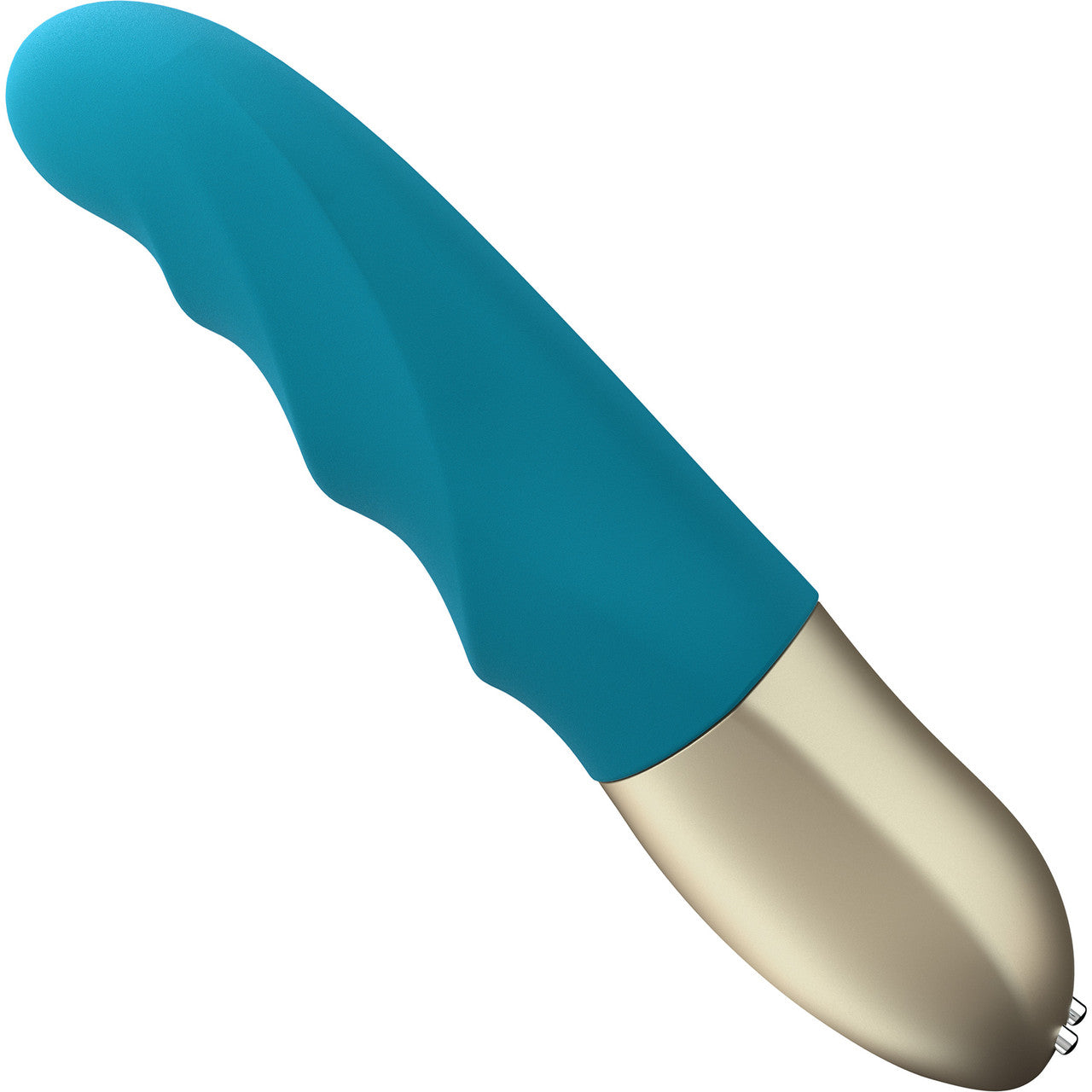 Fun Factory Stronic Petite Mini Pulsator Thrusting Dildo - Deep Sea Blue