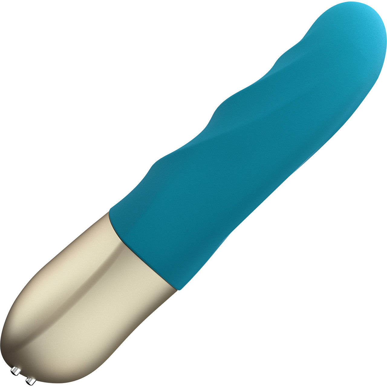 Fun Factory Stronic Petite Mini Pulsator Thrusting Dildo - Deep Sea Blue