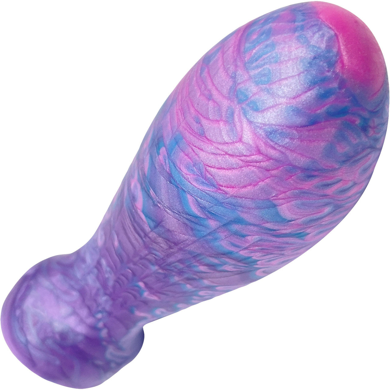 The Suavis 5" Large Silicone Vaginal Plug By Uberrime - Deep Ocean