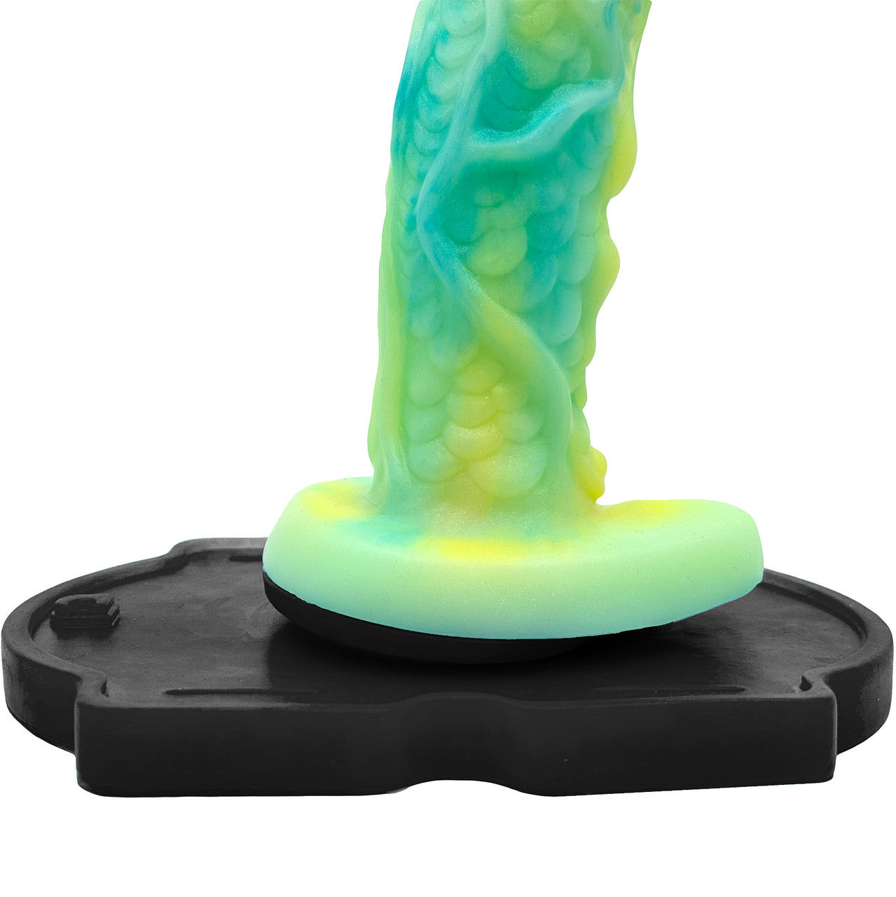 Uncover Creations Silicone Suction Cup Mount With Harness - Dildo Not Included