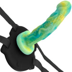 Uncover Creations Silicone Suction Cup Mount With Harness - Dildo Not Included