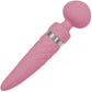 Pillow Talk Sultry Silicone Waterproof Rechargeable Wand Style Vibrator - Pink