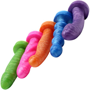 The Minima Set Of 5 Finger-Sized Small Silicone Dildos By Uberrime - All At An Angle