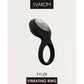 SVAKOM Tyler Vibrating Ring Rechargeable Silicone Cock Ring - Black