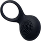 SVAKOM Tyler Vibrating Ring Rechargeable Silicone Cock Ring - Black