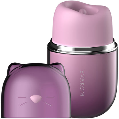 KLITTY Triple-Action Tongue Licking & Suction Vibrator By SVAKOM