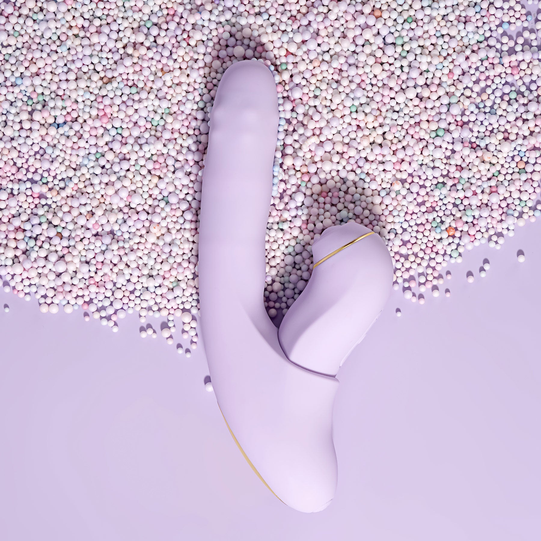 SVAKOM DUOGLOW Thrusting Beaded Vibrator With Pulsating Stimulator