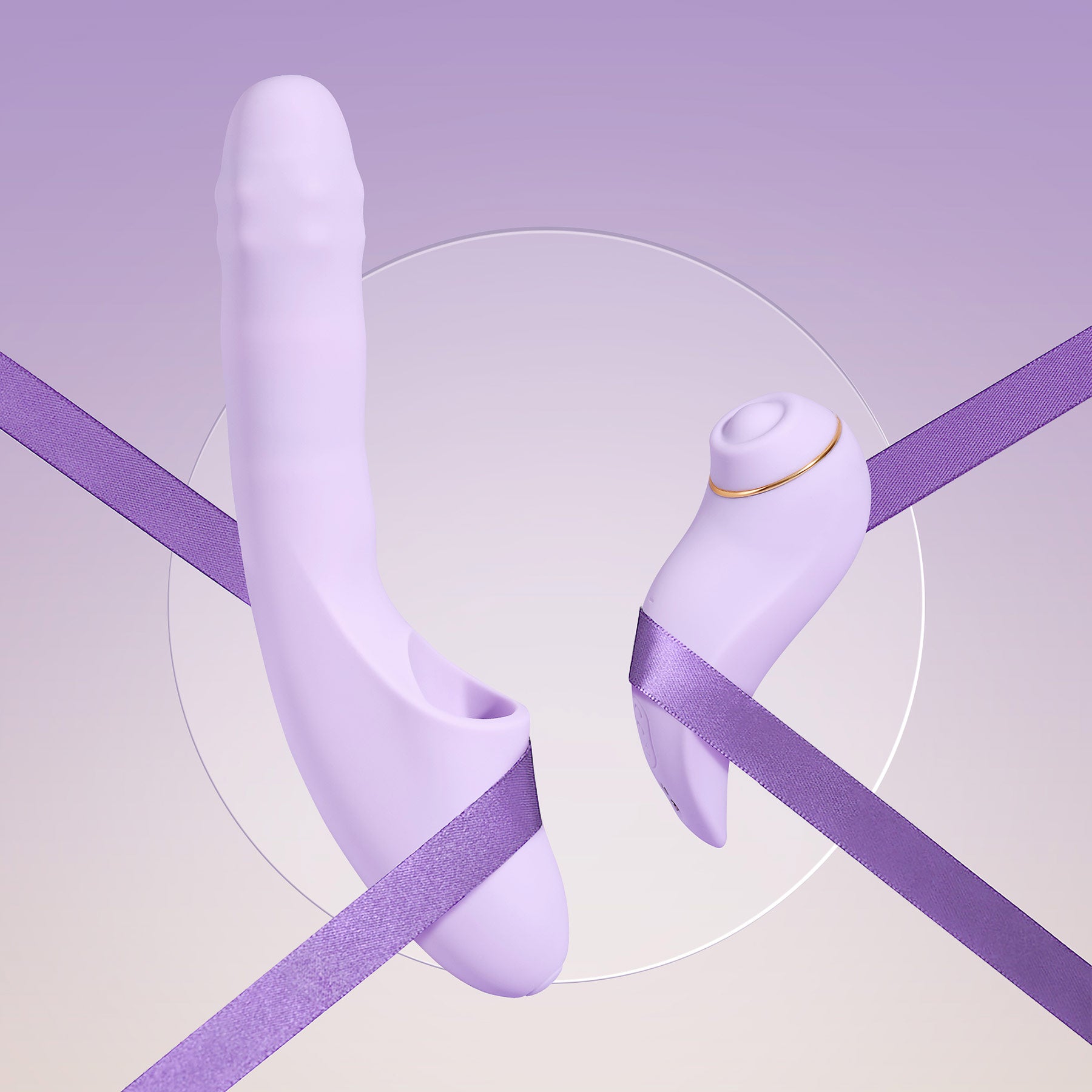 SVAKOM DUOGLOW Thrusting Beaded Vibrator With Pulsating Stimulator