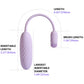 Svakom Plume Flexible Brush Tail Silicone Bullet Vibrator