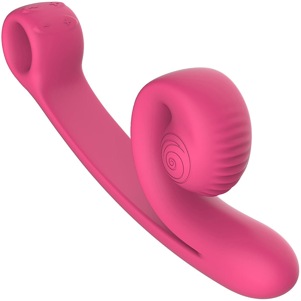 SVibe Snail Curve Dual Stimulator Silicone Vibrator - Pink