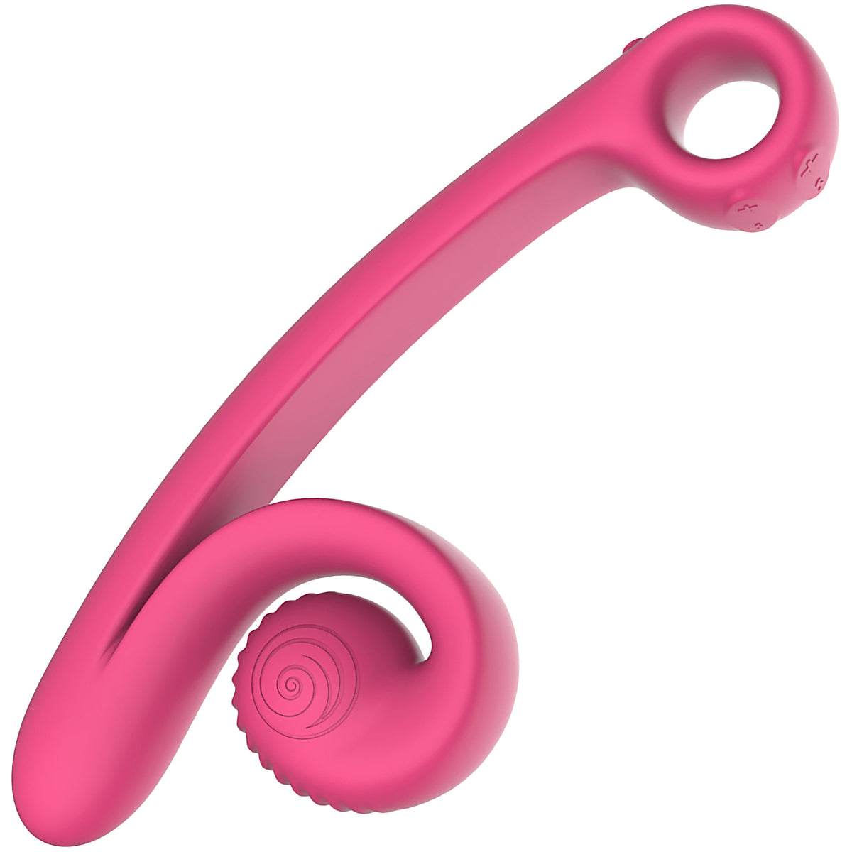 SVibe Snail Curve Dual Stimulator Silicone Vibrator - Pink